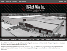 Tablet Screenshot of hi-techwire.com